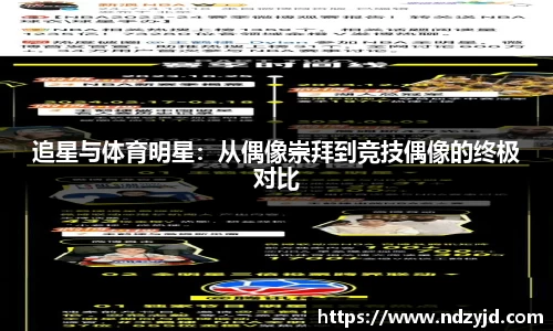 追星与体育明星：从偶像崇拜到竞技偶像的终极对比